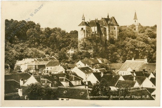 raabs an der thaya, ortsansicht raabs an der thaya, ortsansicht