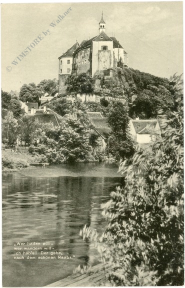 raabs an der thaya, ansicht mit vers raabs an der thaya, ansicht mit vers