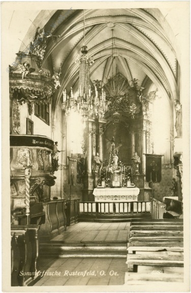 rastenfeld, kircheninneres