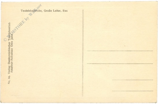 rax, teufelsbadstube, große leiter