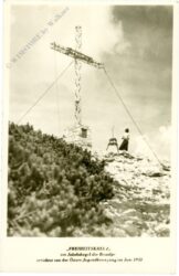 rax, freiheitskreuz am jakobskogel der raxalpe
