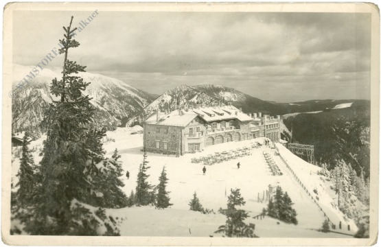 rax, bergstation raxbahn