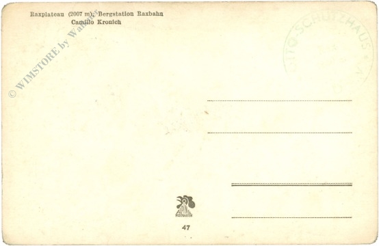 rax, bergstation raxbahn