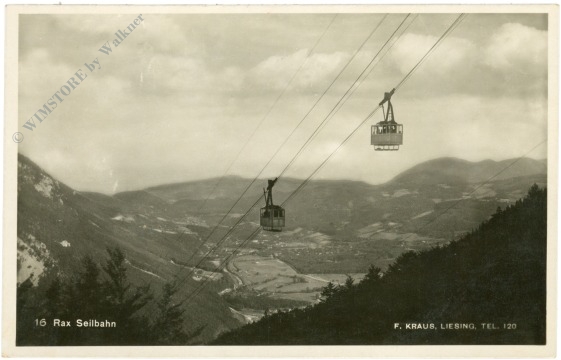 rax, seilbahn rax, seilbahn