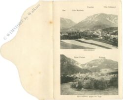 reichenau an der rax, multiansicht mit 5 karten
