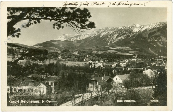 reichenau an der rax, ortsansicht