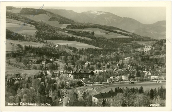 reichenau an der rax, ortsansicht