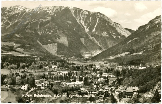 reichenau an der rax, ortsansicht