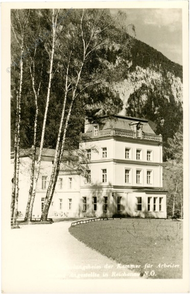 reichenau an der rax, erholungsheim der kammer für arbeiter und angestellte
