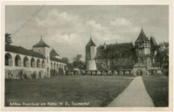 rosenburg am kamp, schloss, turnierhof