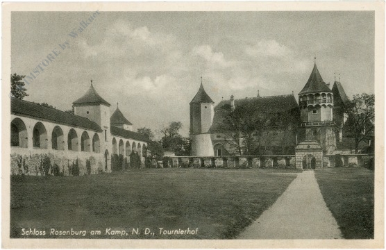 rosenburg am kamp, schloss, turnierhof rosenburg am kamp, schloss, turnierhof