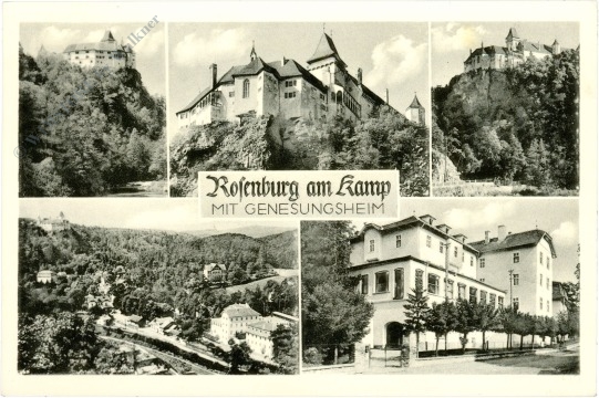 rosenburg am kamp, multiansicht mit genesungsheim