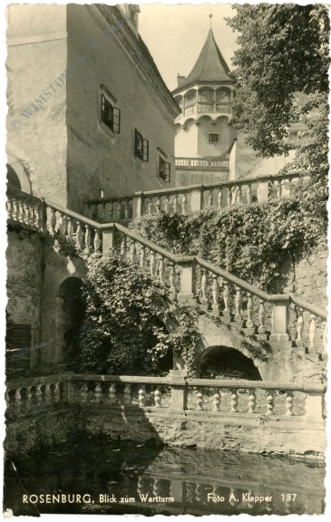 rosenburg am kamp, blick zum wartturm