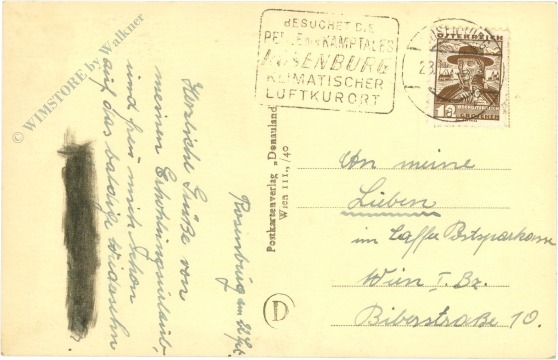 rosenburg am kamp, ortsansicht