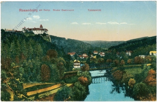 rosenburg am kamp, totalansicht