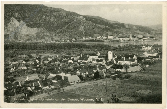 rossatz, gegen dürnstein