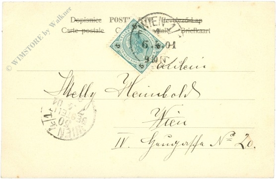 ostern dame erhält blumenstrauß