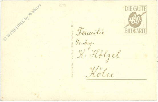 ostern birke mit kirchlein