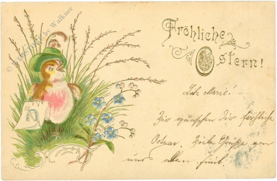 ostern vogel zwitschert