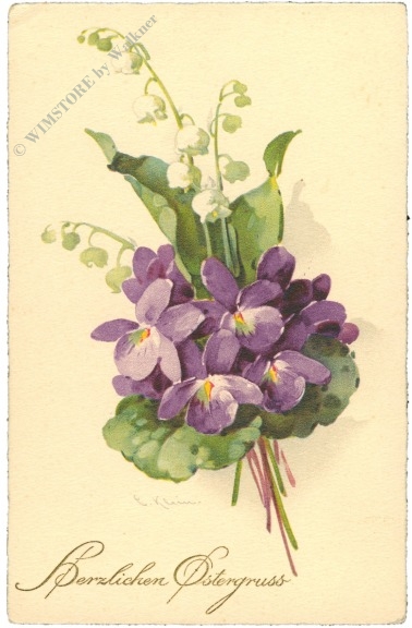 ostern veilchen mit maiglöckchen ostern veilchen mit maiglöckchen