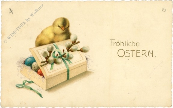 ostern küken mit geschenk ostern küken mit geschenk