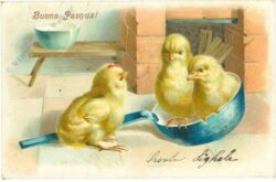 ostern drei küken