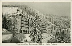 semmering, hotel panhans