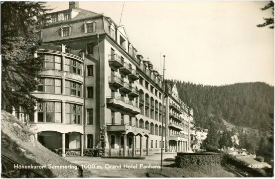 semmering, grand hotel panhans