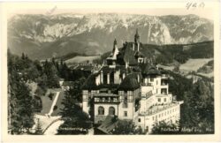 semmering, südbahnhotel gegen rax