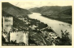 spitz an der donau, ruine hinterhaus