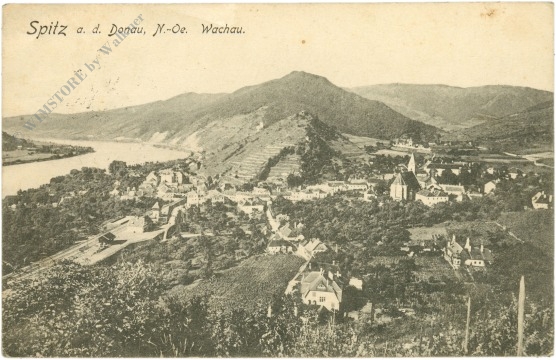 spitz an der donau, ansicht