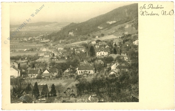 st. andrä wördern, ortsansicht