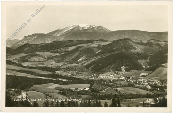 st. corona am wechsel, panorama gegen kirchberg