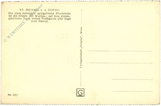 st. michael an der donau, ansicht