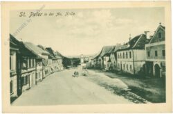 st. peter in der au, ortsansicht