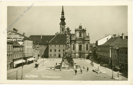 st. pölten, rathausplatz