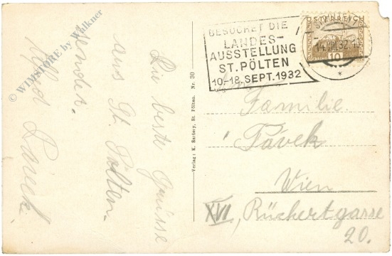 st. pölten, totalansicht