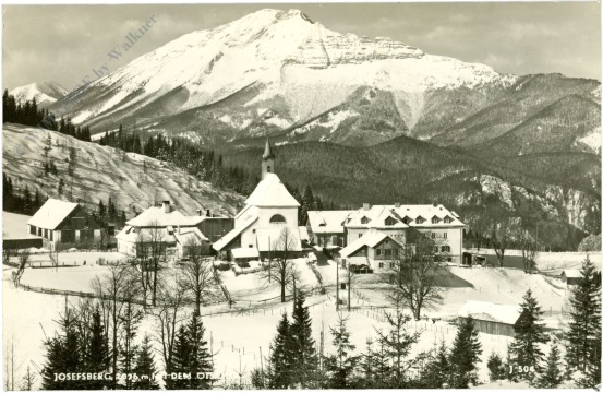türnitz, josefsberg mit dem Ötscher