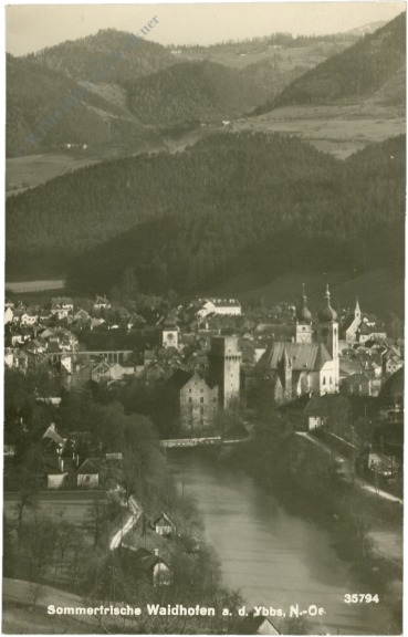 waidhofen an der ybbs, ansicht waidhofen an der ybbs, ansicht