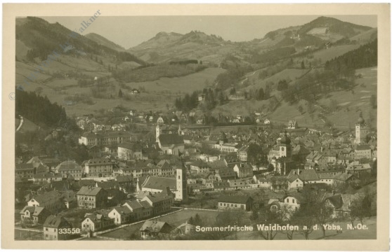 waidhofen an der ybbs, ortsansicht waidhofen an der ybbs, ortsansicht