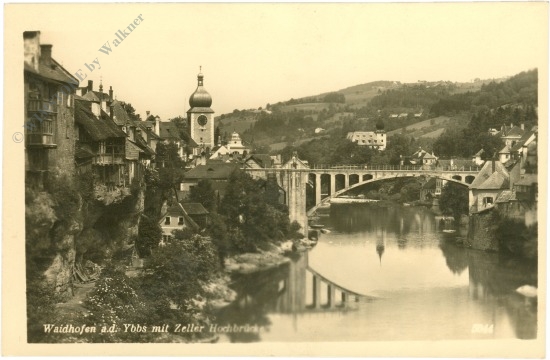 waidhofen an der ybbs, mit zeller hochbrücke waidhofen an der ybbs, mit zeller hochbrücke