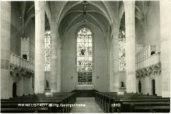 wiener neustadt, burg, georgskirche