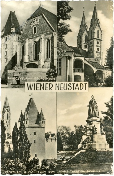 wiener neustadt, multiansicht wiener neustadt, multiansicht