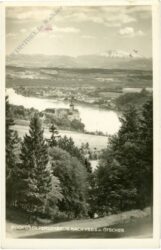 ybbs an der donau, blick über persenbeug nach ybbs mit Ötscher