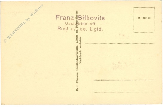 rust, abendstimmung am neusiedlersee