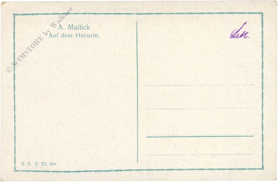 auf dem heimritt