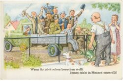 wenn ihr mich schon besuchen wollt,...