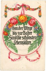von der wiege bis zur bahre...