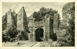 bad st. leonhard, burgruine gommern