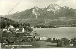 egg am faakersee, mit mittagskogel
